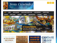 Tablet Screenshot of jesuscicuendez.com